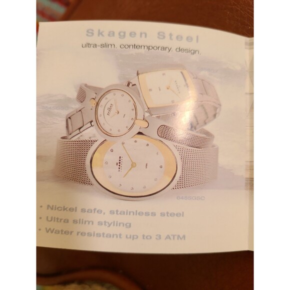 Skagen  Women\'s  Stainless Steel Link Watch Needs Battery main image 9